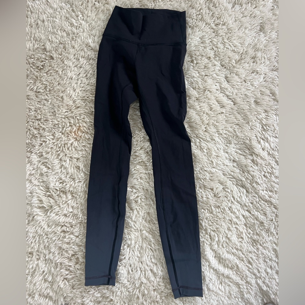 LULULEMON OMBRÉ BLACK TO BLUE LEGGINGS